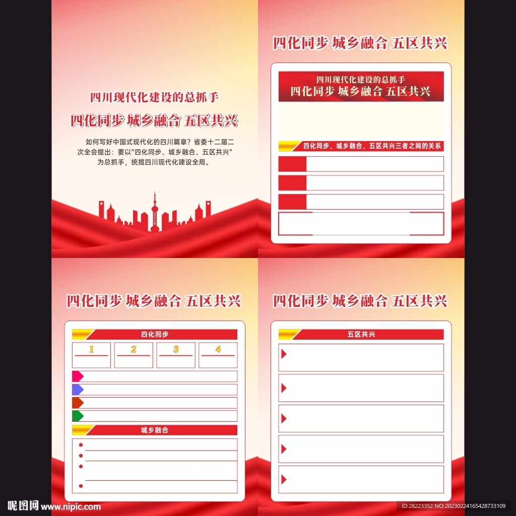 四化同步城乡融合五区共兴