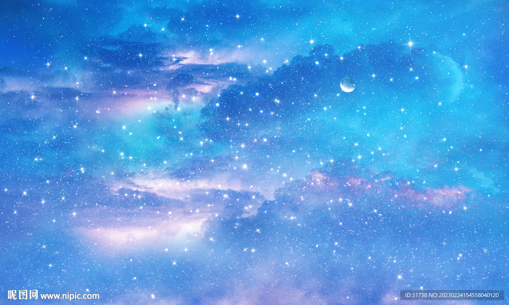 梦幻星空背景