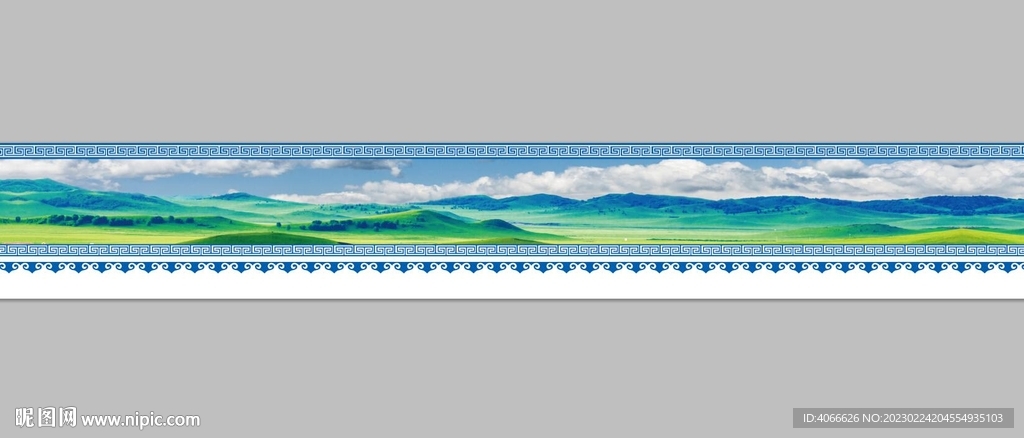 蒙古元素花纹