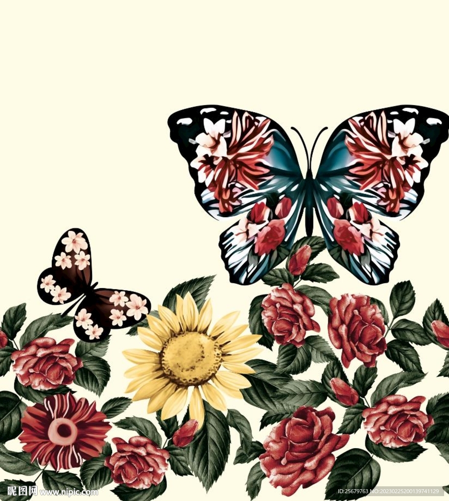定位花