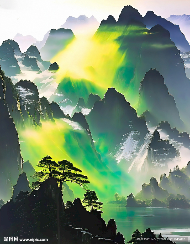 山水画