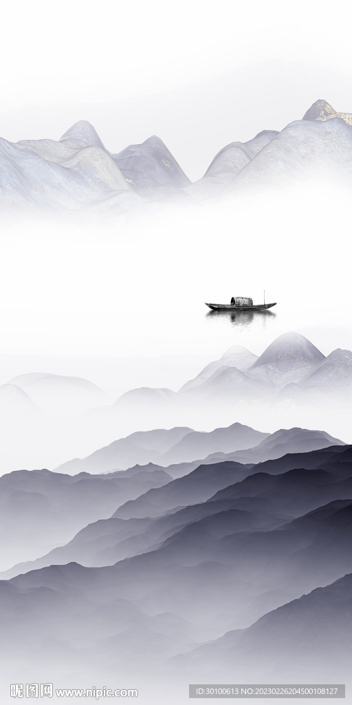 极简 最新中式玄关 TiF分层