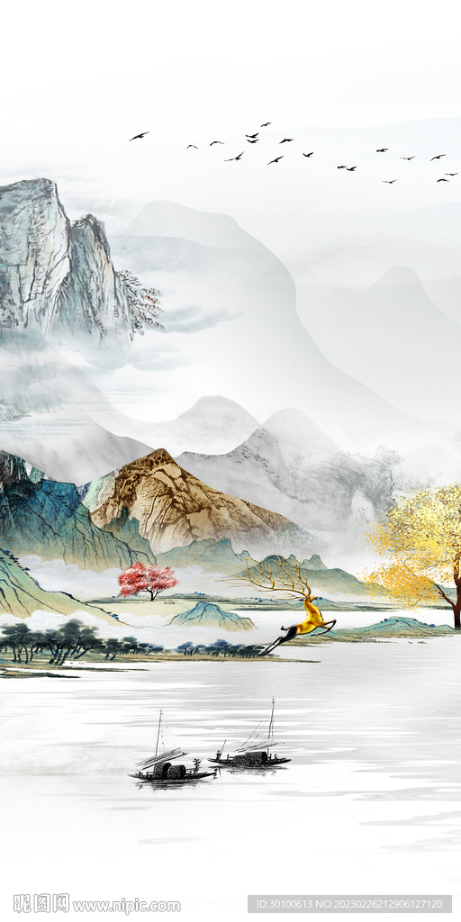 高端 最新中式玄关 TiF分层