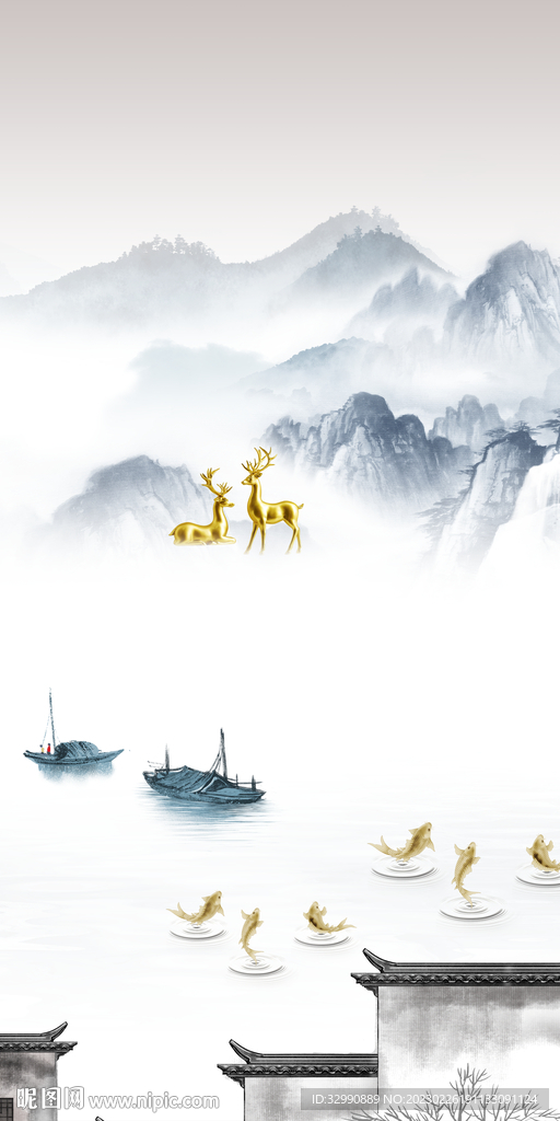 大气 最新玄关新画 Tif分层