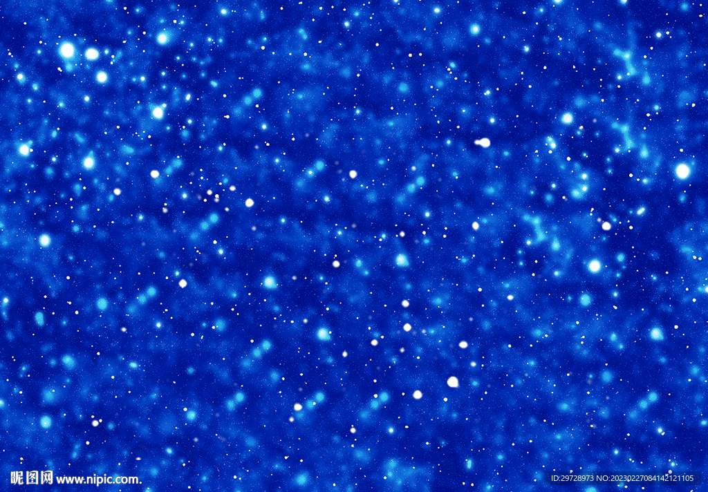 蓝色星空背景