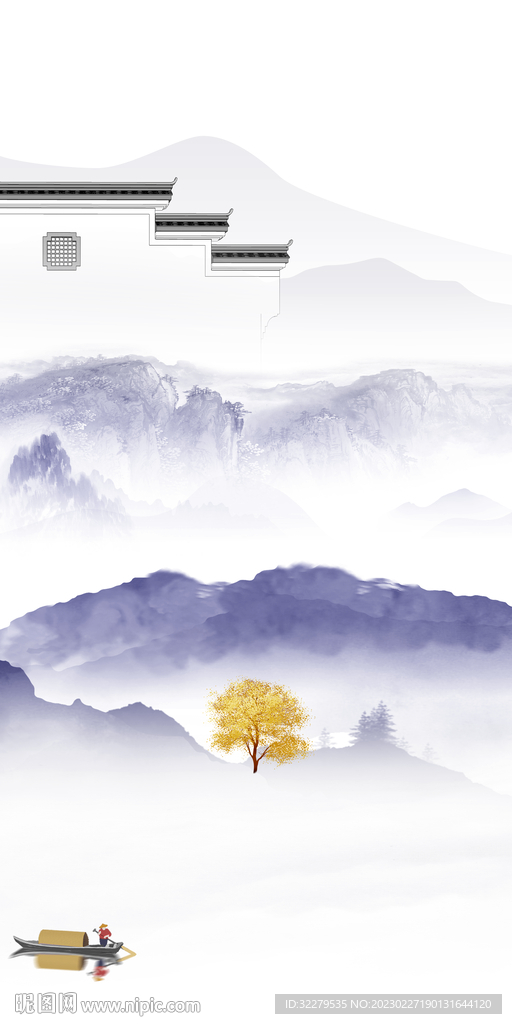 大气 高端极简玄关 Tif分层