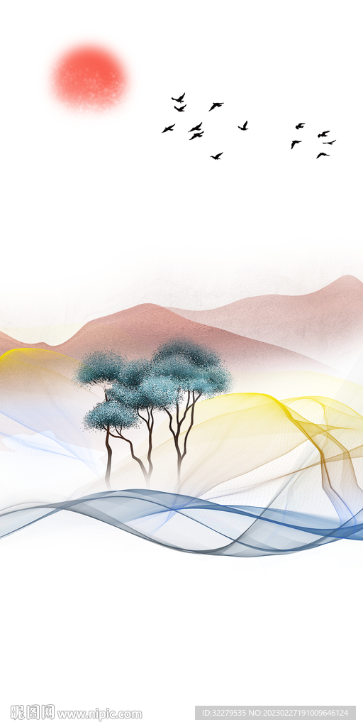 简约 高清热门玄关 Tif分层