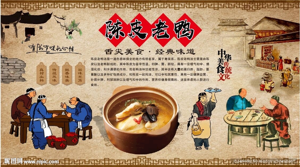 陈皮老鸭 