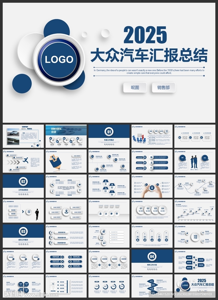 大众汽车总结报告PPT