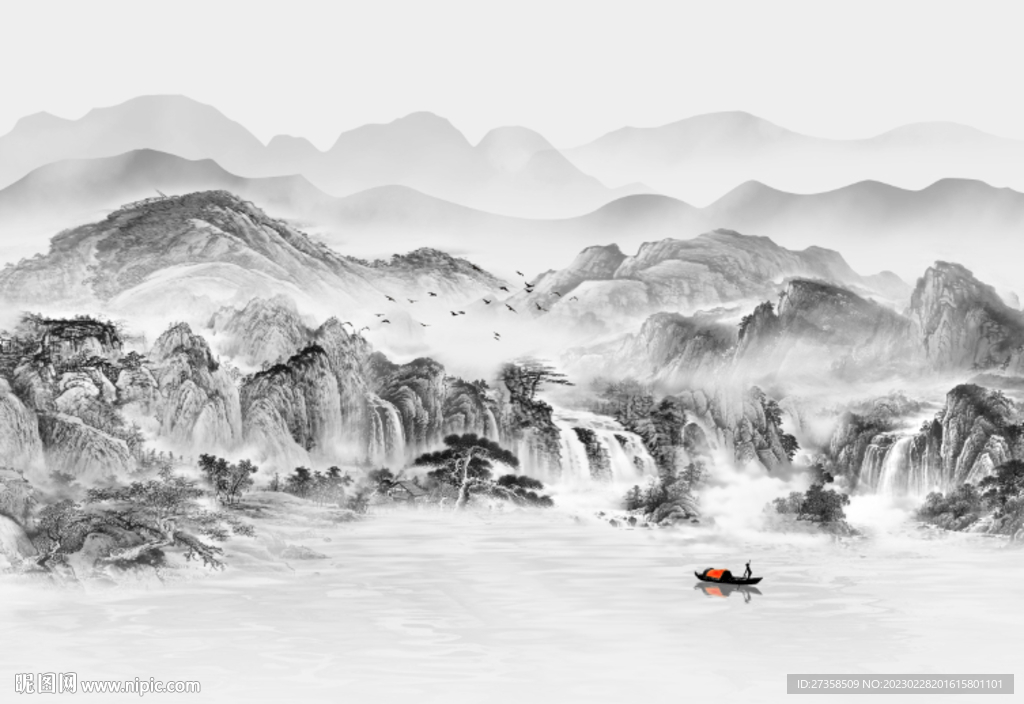 水墨山水