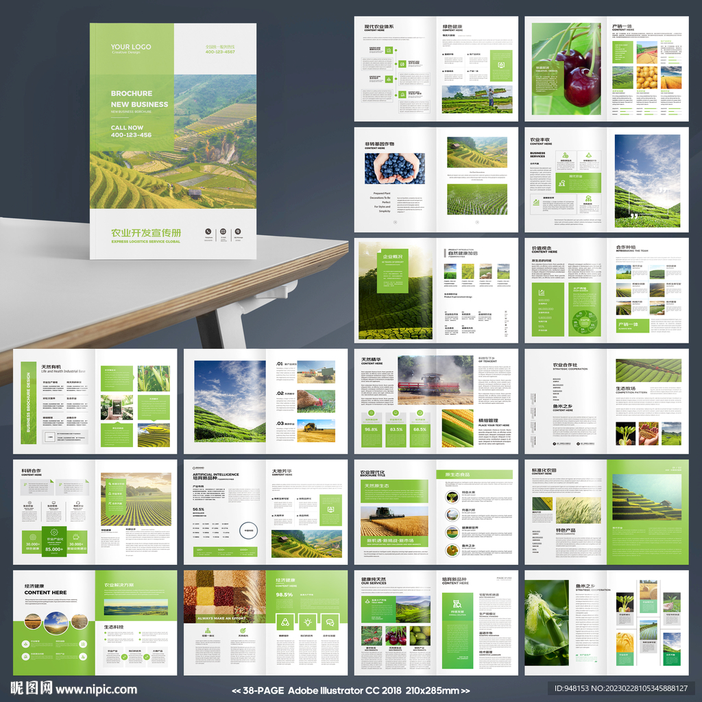 农产品画册