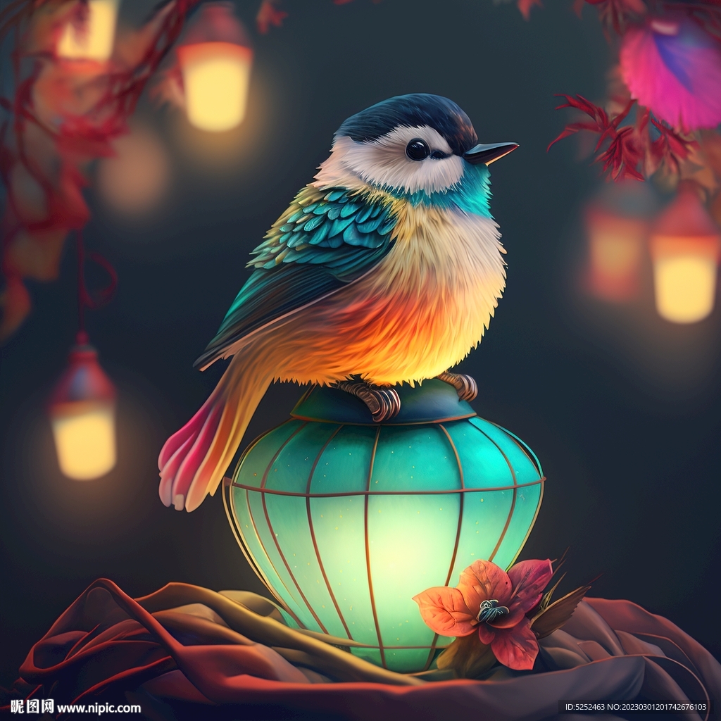 奇幻的鸟儿