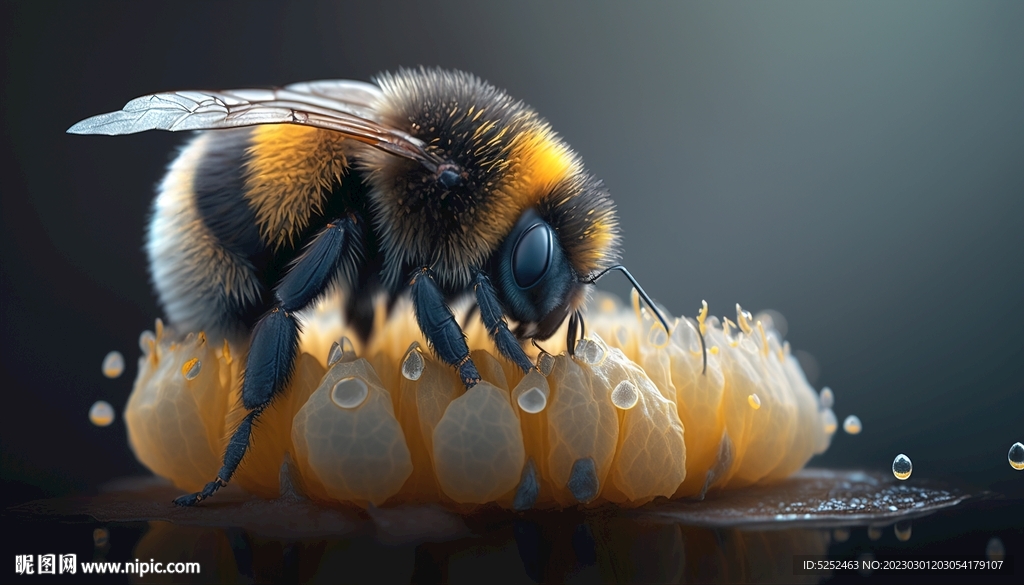 高清蜜蜂图