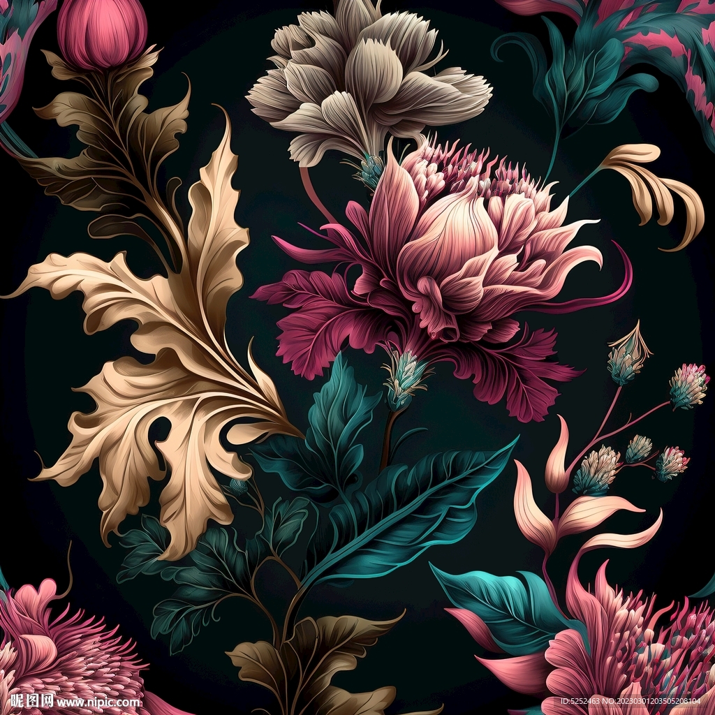 鲜花装饰画
