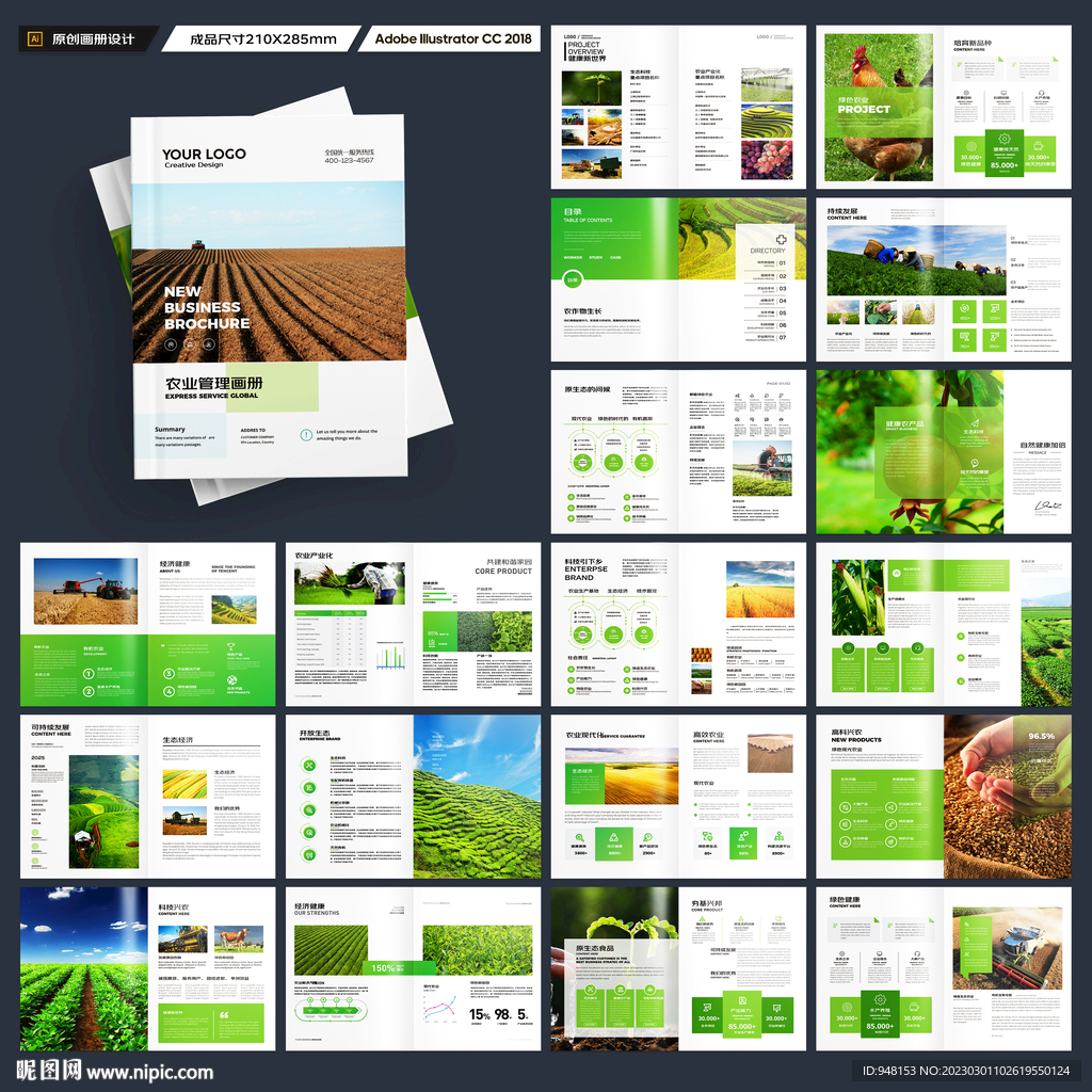 农产品画册