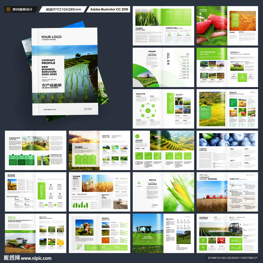 农产品画册