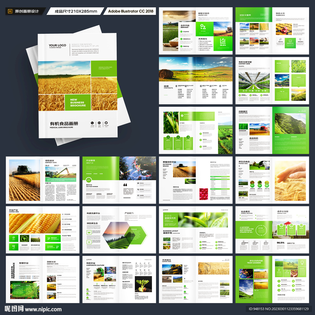 绿色农业画册