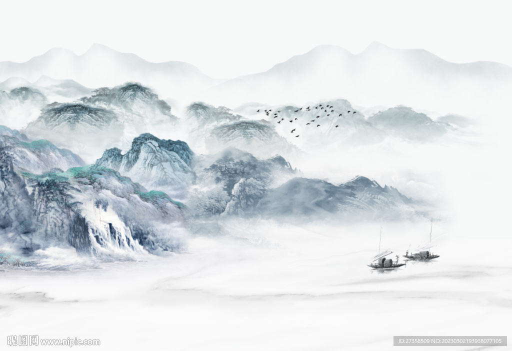 水墨山水