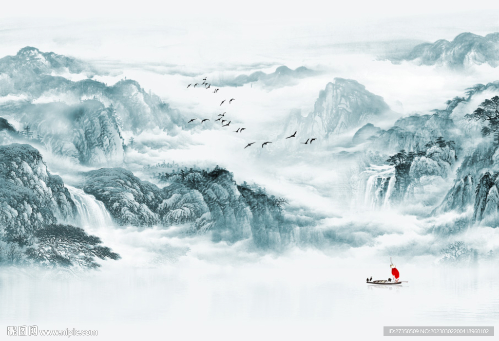 水墨山水