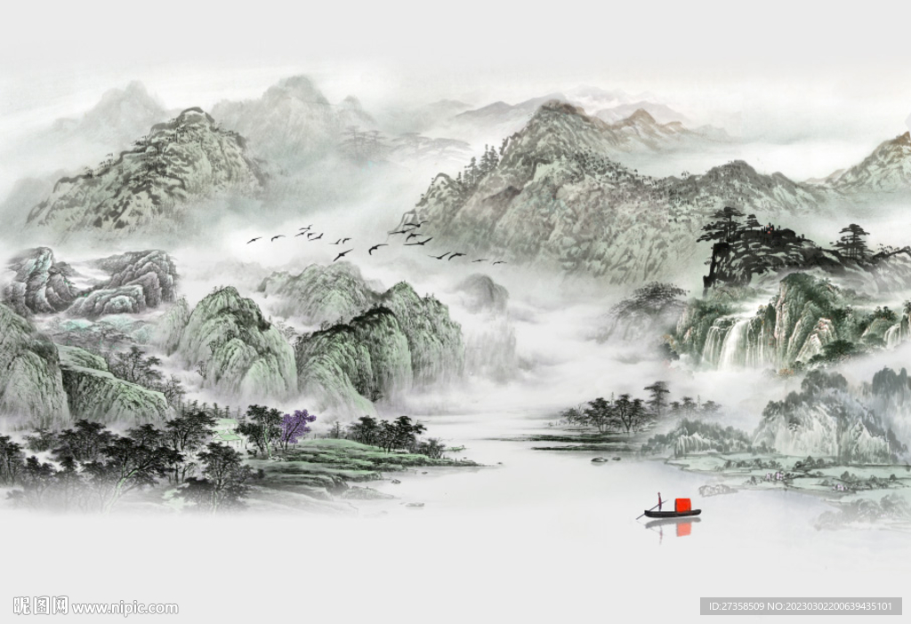 水墨山水