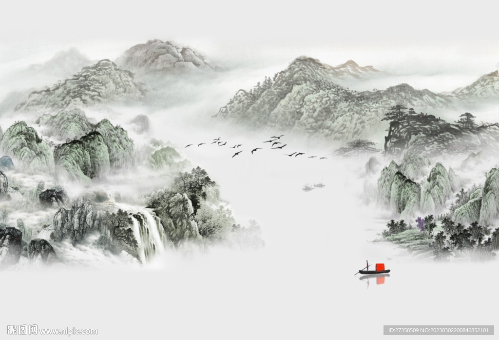 水墨山水