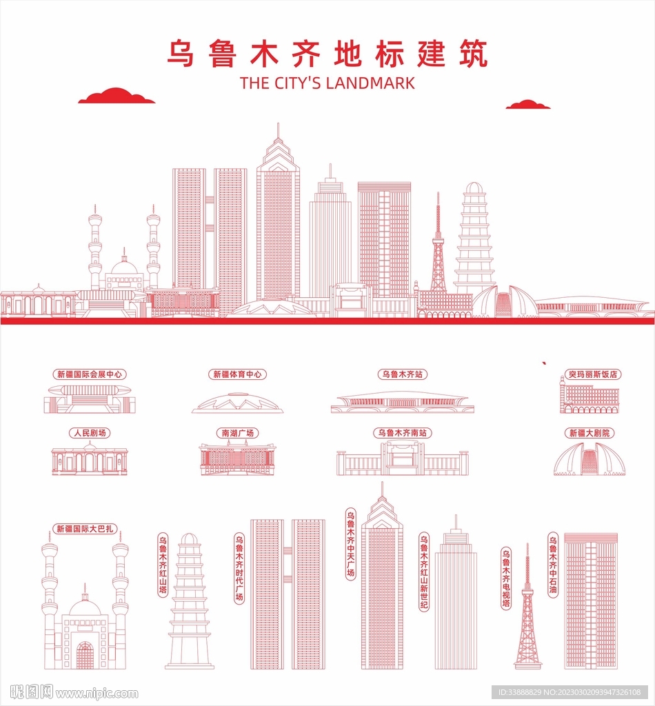 乌鲁木齐地标