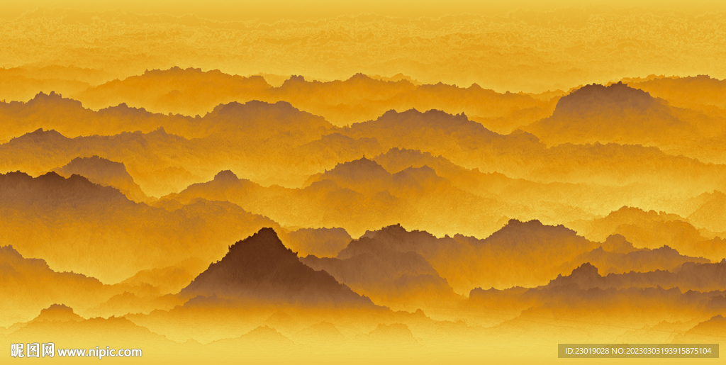 山水国画
