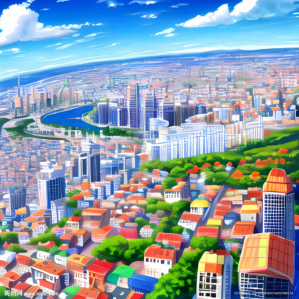 城市鸟瞰