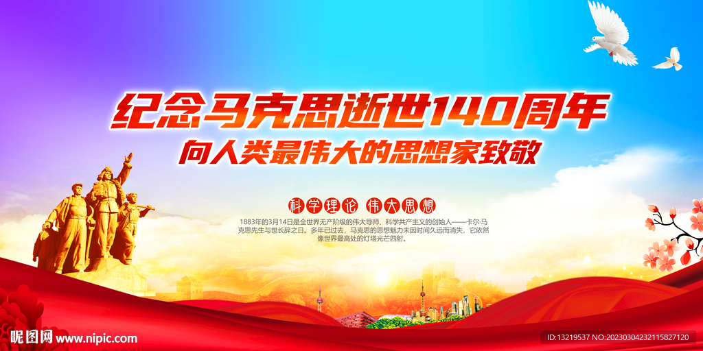 纪念马克思逝世140周年