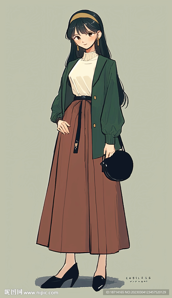 动漫二次元女孩