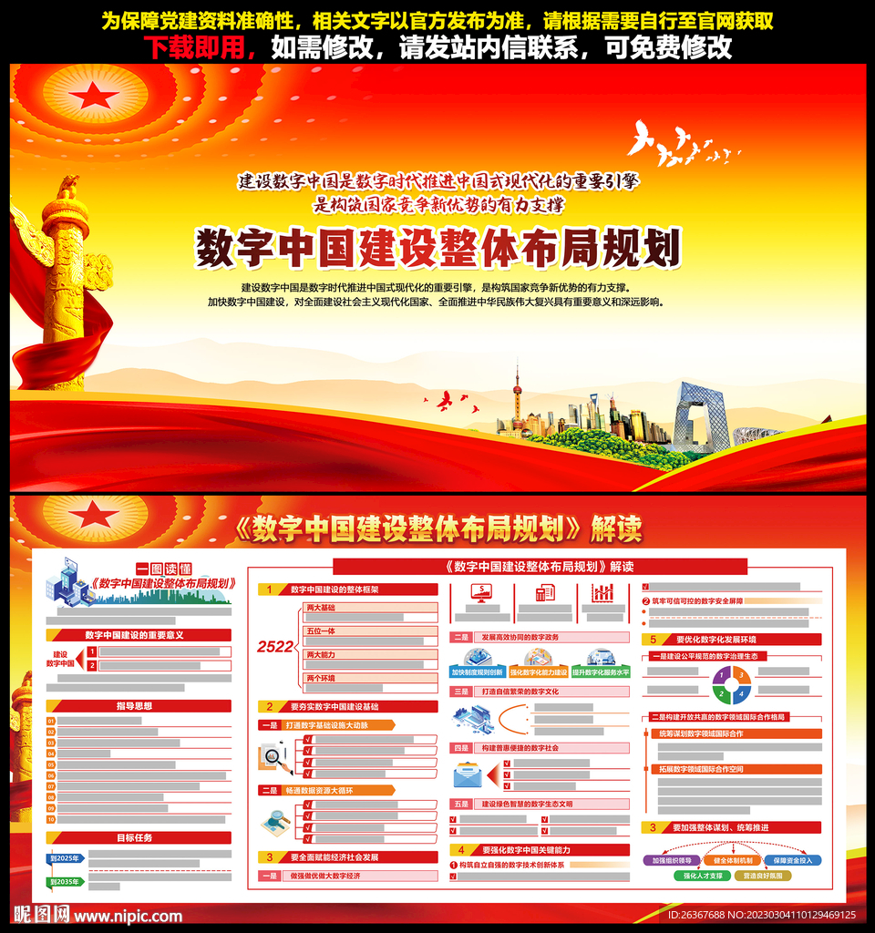 数字中国建设整体布局规划