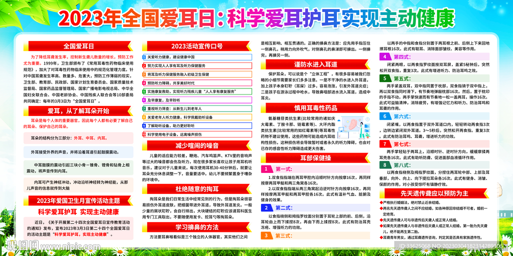 2023年全国爱耳日知识宣传展
