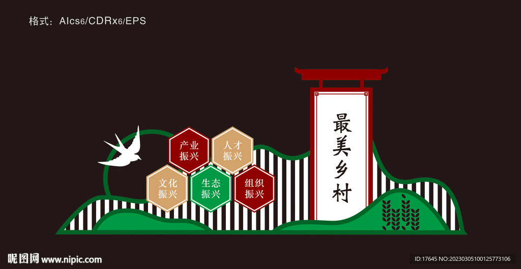 乡村导示牌
