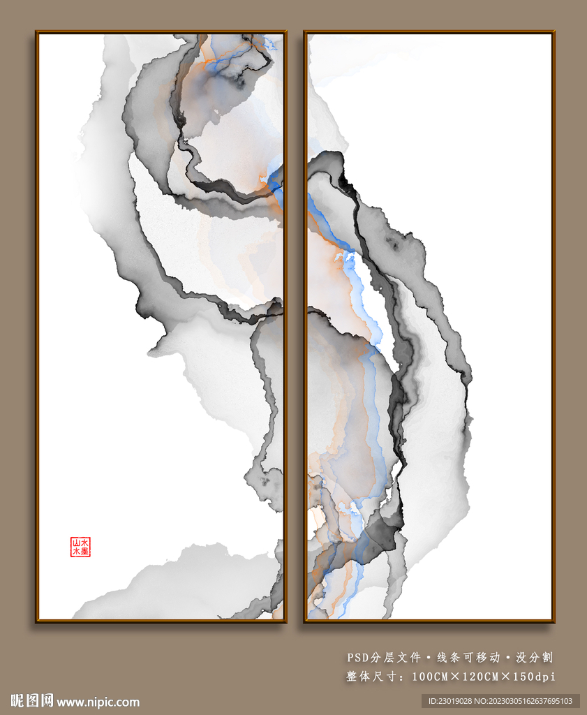 现代抽象油画