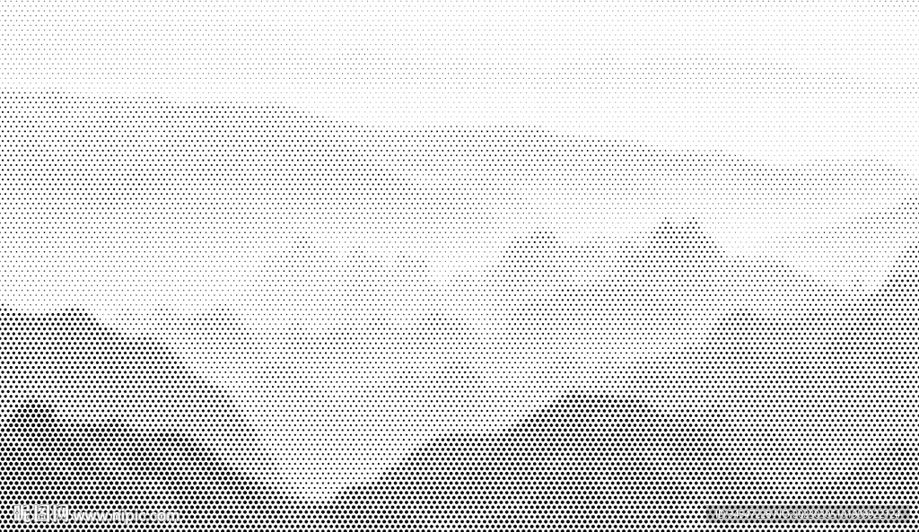 点状山