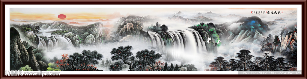 山水画