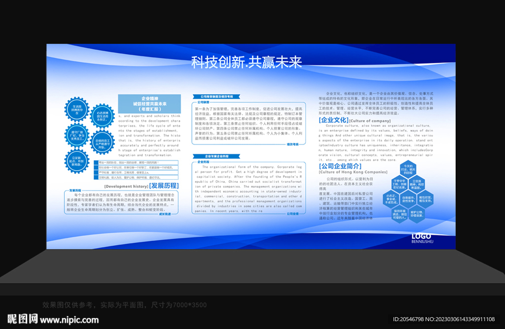 企业文化宣传栏