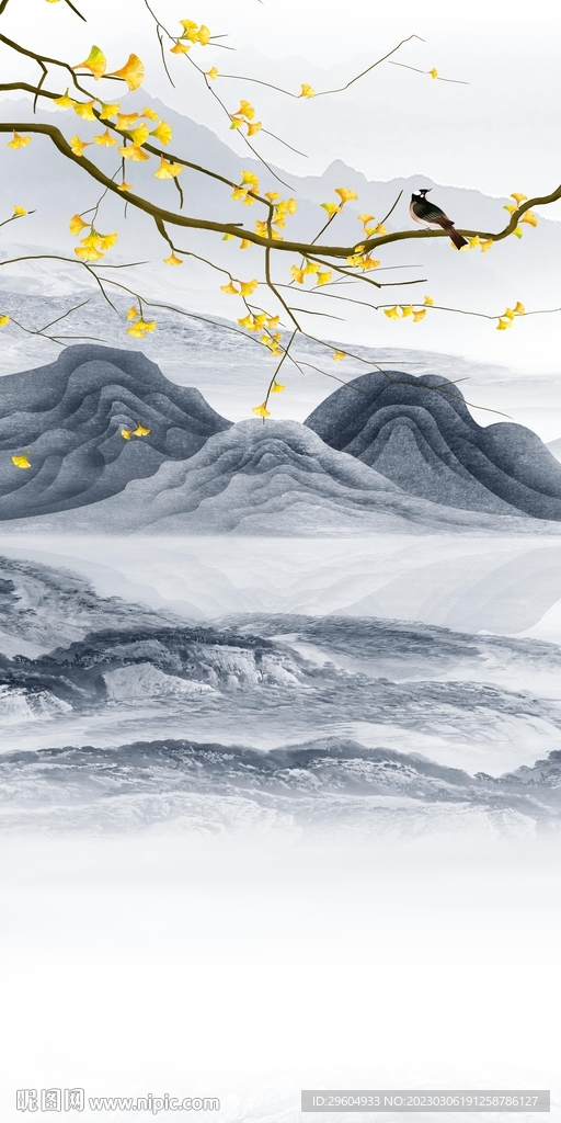 新款 现代中式玄关 tIf分层