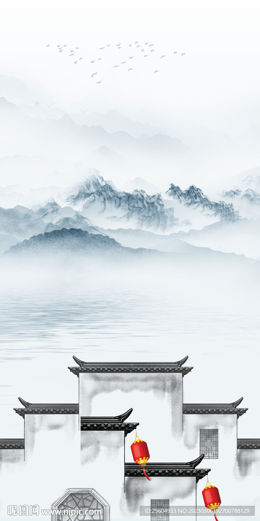 人气 现代中式玄关 tIf分层