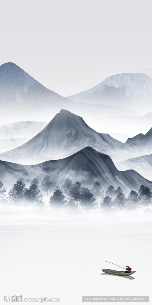 现代 人气简约玄关 TIF分层