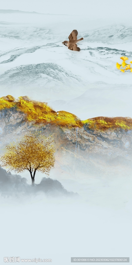 大气 简约热门玄关 TiF分层