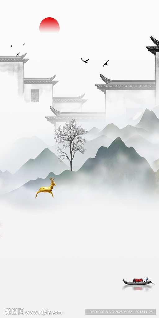 最新 现代新款玄关 TiF分层