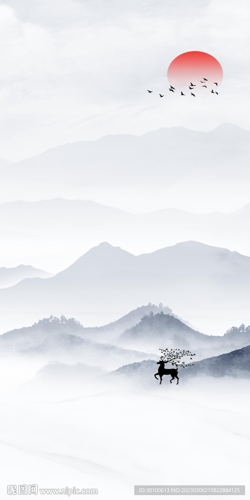 最新 意境爆款玄关 TiF分层