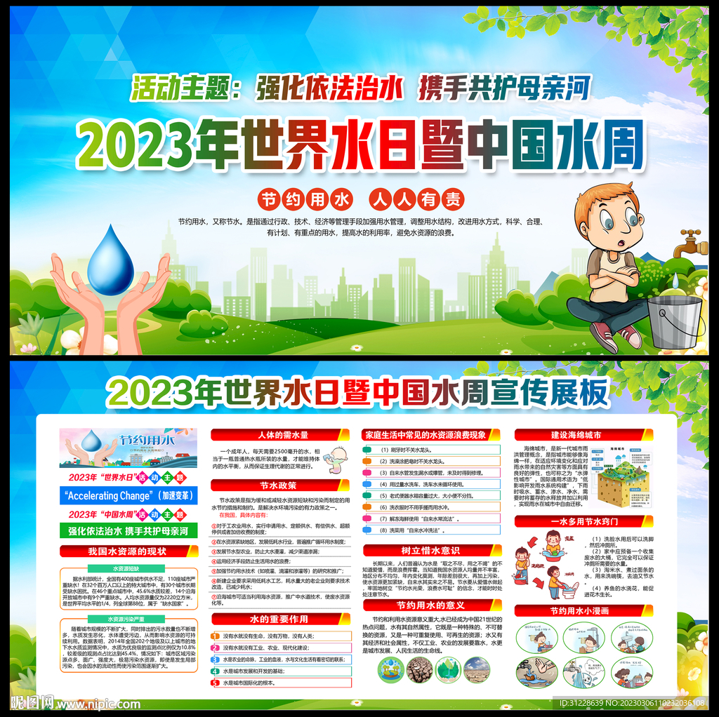 2023中国水周展板