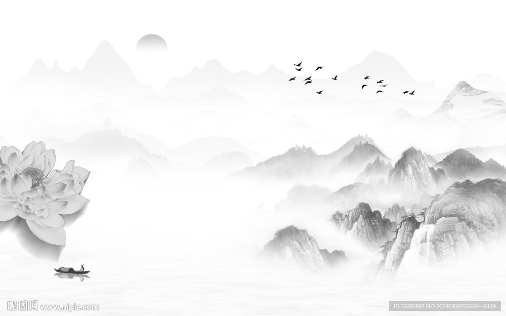 客厅 灰色新背景画 tIF分层