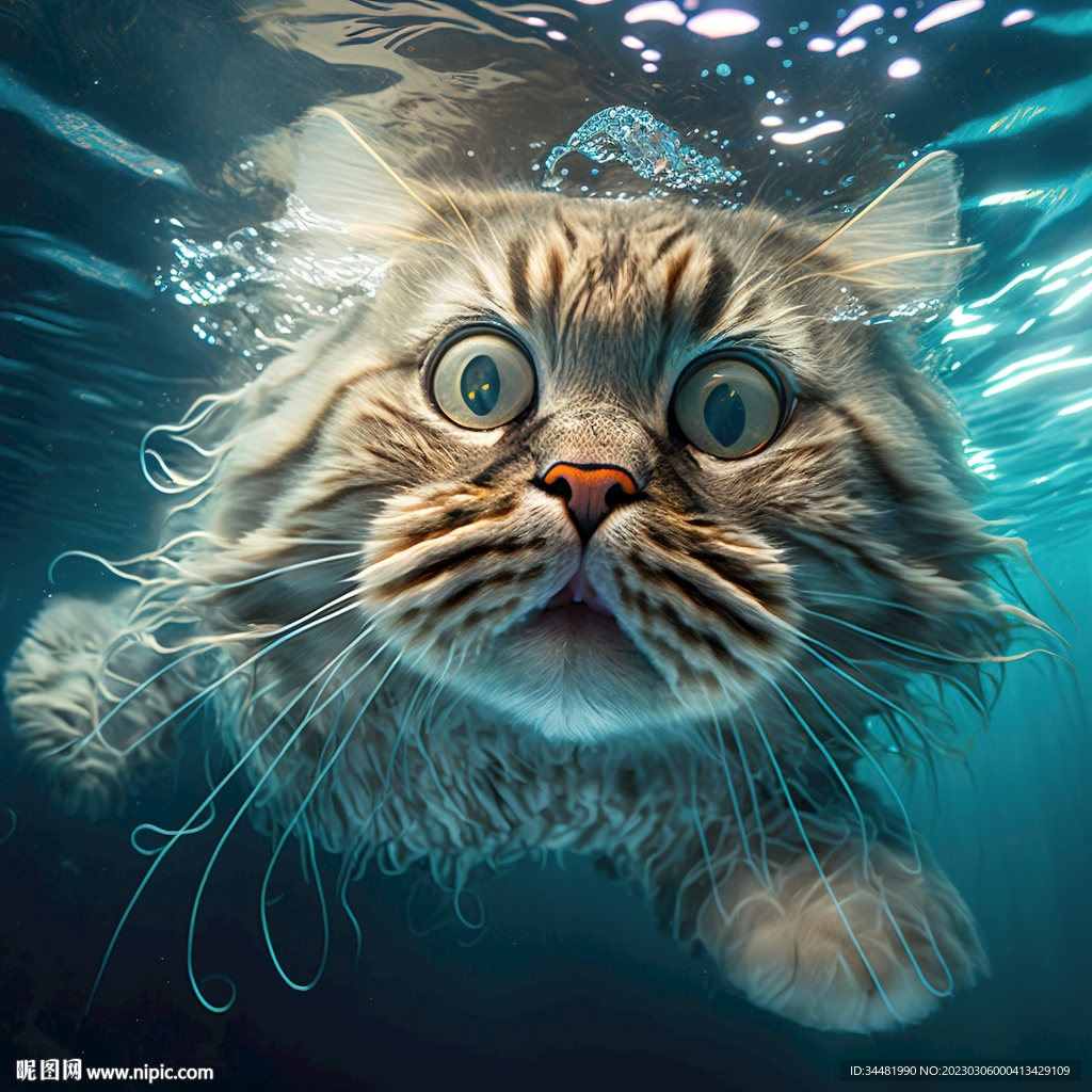 水中猫