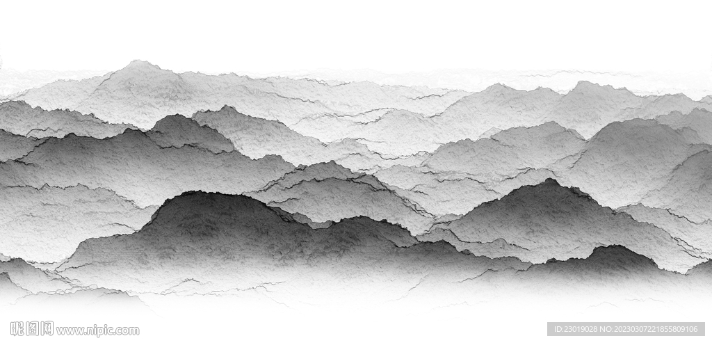 抽象水墨画
