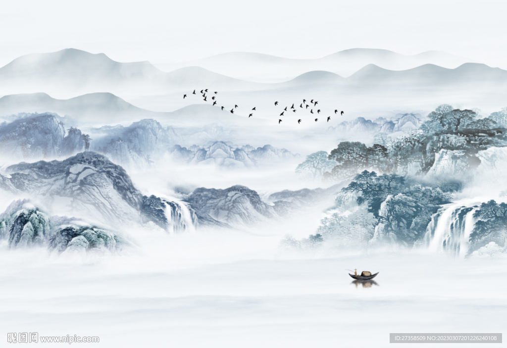 水墨山水