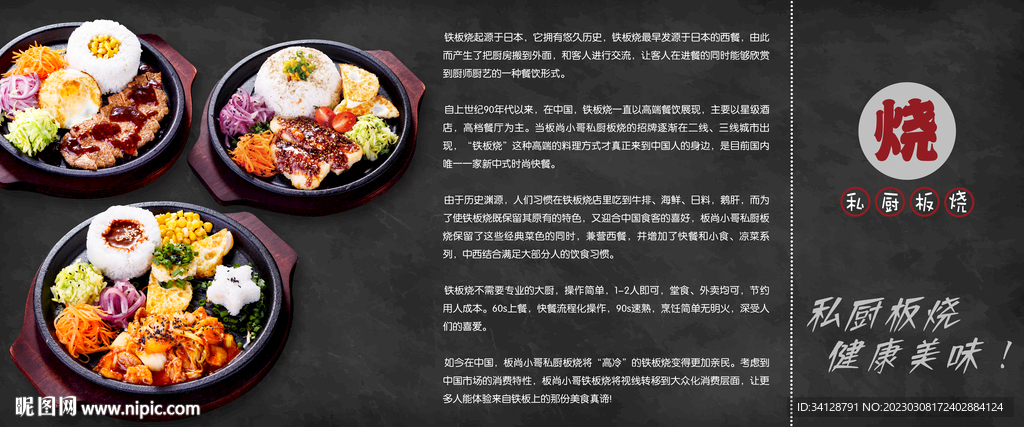 铁板饭文化墙