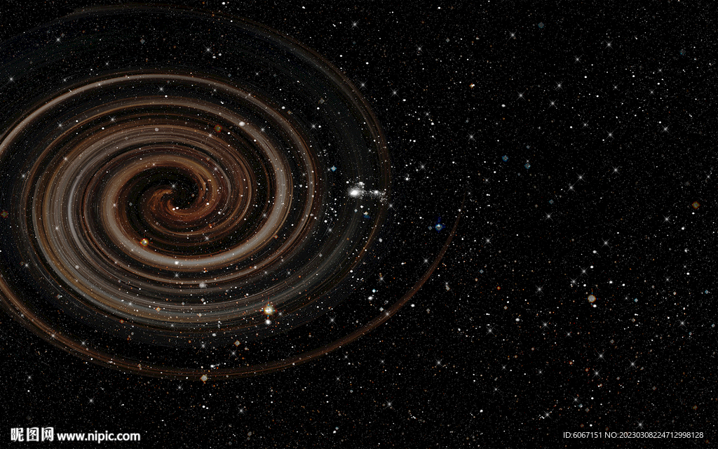 浩瀚旋涡星空背景